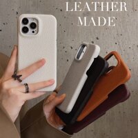 Stylish and Minimalist for IPhone 14promax 13 12 Pro Max 12 14Plus Solid Leather Phone Case IPhone 14pro 13pro 12pro Back Cover