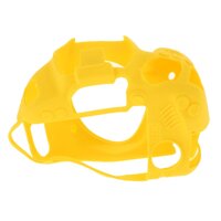 Stylish Anti-skid Camera Protective Housing Soft Case For Canon 800D Camera - Yellow