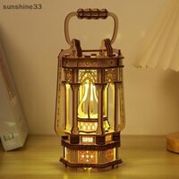 Su 3D Câu Đố Bằng Gỗ DIY Xoay Vintage Đèn Lồng Đèn Ngủ Hoạt Động Thực Hành Để Bàn Trang Trí Đồ Chơi Sáng Tạo Cho Trẻ Em n