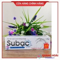 Su Bạc gel làm sạch da, sát khuẩn và tái tạo da