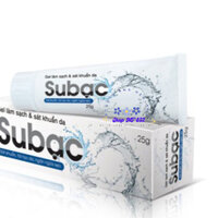 Su bạc gel làm sạch và sát khuẩn da