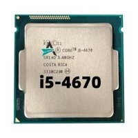 Sử dụng Core i5-4670 3.4GHz 6MB Ổ Cắm LGA 1150 Quad-Core I5 4670 Miễn Phí Vận Chuyển