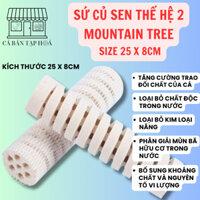 Sứ Lọc Bể Cá Củ Sen Sứ Mountain Tree Thế Hệ 2 Vật Liệu Lọc Cao Cấp Giành Cho Hồ Cá 1 Thanh