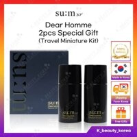 [Su: M37] SUM37 Dear Homme 2 Món Quà Đặc Biệt (Bộ Thu Nhỏ Du Lịch) Mực + Nhũ / Dành Cho Nam Kem Dưỡng Ẩm [HÀN QUỐC]