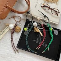 Sự miêu tả:Túi quần vợt,Túi bóng chày Braided Rope Pendant,Móc khóa chính