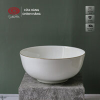 [Sứ Siêu Nhẹ] Bát Tô Sứ Kiểu Hàn Viền Vàng 12K - Sứ Minh Châu