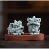 Sư Tử Đá Mini Phong Thủy - Biểu Tượng May Mắn Cho Không Gian Nhỏ