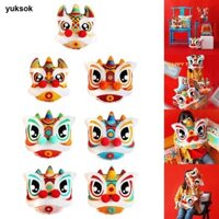 Sư Tử Thêu Gối Ốp Lưng Tết Nguyên Đán Gối Phương Đông Cho Chăn Ga Gối Phòng Khách Sofa Ô Tô Lễ Hội Mùa Xuân