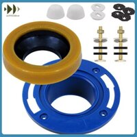 [Su33322eb.vn] Mặt bích vệ sinh có vòng sáp cho bộ thay thế nhà vệ sinh Bao gồm bu lông Bộ sửa chữa mặt bích nhà vệ sinh PVC, lắp đặt nhà vệ sinh vừa vặn