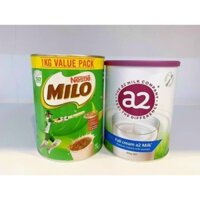 Sữa A2 nguyên kem/tách kem/milo úc date mới 2022