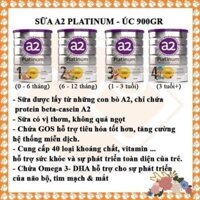 SỮA A2 PLATINUM - DÒNG SỮA KIM CƯƠNG SIÊU SẠCH 900GR