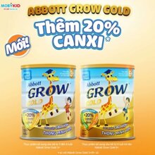 Sữa bột Abbott Grow G-Power 3+ - hộp 900g (dành cho trẻ từ 3 - 6 tuổi)