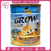 Sữa Abbott Grow Gold 6+ 900g | Trẻ Từ 6 Tuổi Cao Vượt Trội | Mua Sữa Hươu Cao Cổ Chính Hãng Abbott Giá Rẻ Nhất Tại Babivina