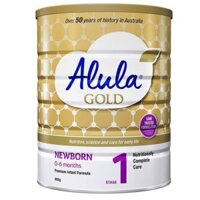 Sữa Alula Gold số 1 900g (0 - 6 tháng) dành cho trẻ sơ sinh đến 6 tháng Newborn