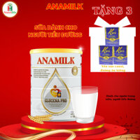 Sữa Anamilk GLUCENA PRO dành cho ngưòi Tiểu Đường, Tim mạch, Ăn Kiêng 900G (Quà tặng hấp dẫn mua 1 được 3)