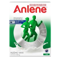 Sữa  Anlene Bonemax hộp giấy 440g hương vani dành cho người từ 30 tuổi trở lên