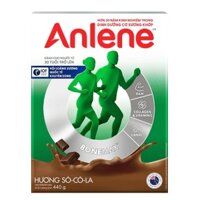 Sữa Anlene Bonemax hương Socola hộp giấy 440g dành cho người từ 30 tuổi trở lên