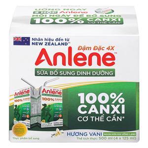Sữa Anlene đậm đặc 4X 110ml