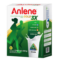 Sữa Anlene Gold 1.2Kg hộp giấy tiết kiệm 160K (trên 40 tuổi)