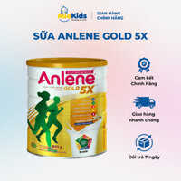 Sữa Anlene Gold 5x Hương Vani 800g - Thực Phẩm Bổ Sung Dinh Dưỡng Dành Cho Người Trên 40 Tuổi