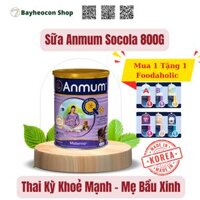 Sữa Anmum hương sô cô la bổ sung dinh dưỡng cho phụ nữ mang thai và cho con bú (800g)
