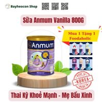 Sữa Anmum hương vani bổ sung dinh dưỡng cho phụ nữ mang thai và cho con bú (800g)