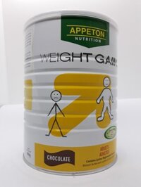 Sữa Appeton Weight Gain Adults vị sô cô la 900g (sữa cho người gầy)