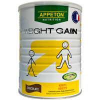Sữa Appeton Weight Gain hương Socola lon 900g