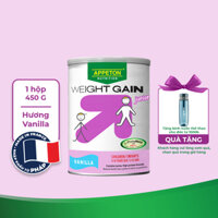 Sữa Appeton Weight Gain Junior cho Trẻ Em hương Vanila 450g