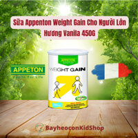 Sữa Appeton Weight Gain tăng cân cho Người lớn hương Vanilla 450g