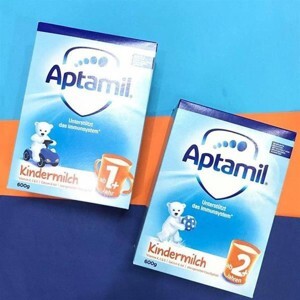 Sữa bột Aptamil 1+ Đức - hộp 600g (dành cho trẻ từ 1 tuổi trở lên)