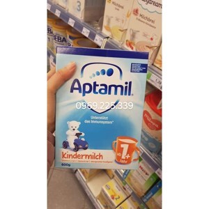 Sữa bột Aptamil 1+ Đức - hộp 600g (dành cho trẻ từ 1 tuổi trở lên)