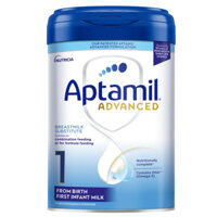 Sữa Aptamil Advanced Anh Số 1 800g Cho Bé Từ 0-6 Tháng Tuổi