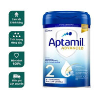 Sữa Aptamil Advanced Anh số 2 - 800g (6-12 tháng)