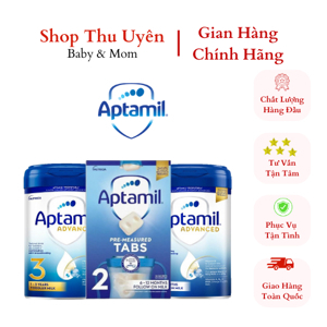 Sữa Aptamil Advanced số 1 của Anh cho trẻ 0-6 tháng hộp 800g