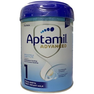 Sữa Aptamil Advanced số 1 của Anh cho trẻ 0-6 tháng hộp 800g