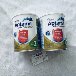 Sữa Aptamil Allerpro SYNEO số 2 900g cho bé bị dị ứng đạm sữa bò từ 6 đến 12 tháng tuổi
