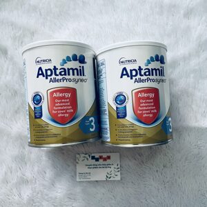 Sữa Aptamil Allerpro Syneo số 3 900g cho bé bị dị ứng đạm sữa bò từ 1 đến 3 tuổi