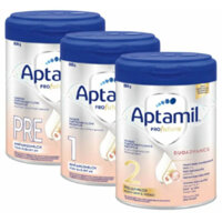 Sữa Aptamil bạc Đức số 1 , 2 và Pre hộp 800g