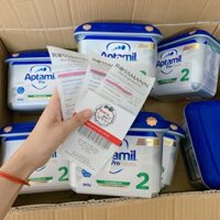 Sữa Aptamil bạc nùn số 1-2-3-800g