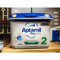 Sữa Aptamil bạc số 2 Đức 800g [ Date 8/2022]