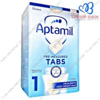 Sữa Aptamil Dạng Thanh Pre-Mesured Tabs Ạnh 24 Thanh Số 1 (0-6 tháng)