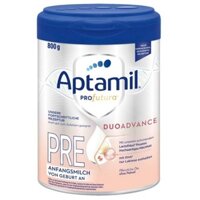 Sữa Aptamil Đức Profutura Duoadvance PRE hộp bạc 800g