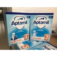 Sữa aptamil Đức số 1+ và 2+ mẫu mới nhất năm 2018