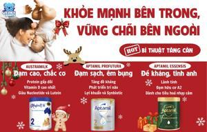 Sữa Aptamil Essensis Organic số 2 hộp 900g