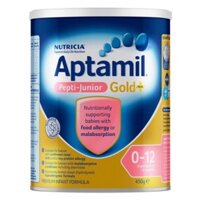 Sữa Aptamil Gold+ Pepti-Junior của Úc cho trẻ 0-12 tháng dị ứng đạm sữa bò hộp 450g
