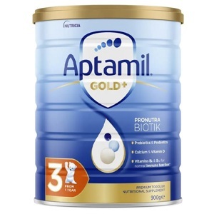 Sữa Aptamil Gold Plus số 3 của Úc cho trẻ từ 1 đến 2 tuổi hộp 900g