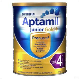 Sữa Aptamil Gold Plus số 4 của Úc cho bé từ 2 tuổi hộp 900g