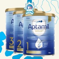 Sữa Aptamil Gold Plus Úc 1-2-3 900g
