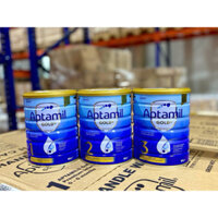 SỮA APTAMIL GOLD + SỐ 1 2 3 4 TRỌNG LƯỢNG 900GR CỦA ÚC